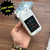 Earbuds,2.8 inch HD Touch Screen 8000mah power bank Earphones ANC & ENC Bluetooth Headset (White, True Wireless)